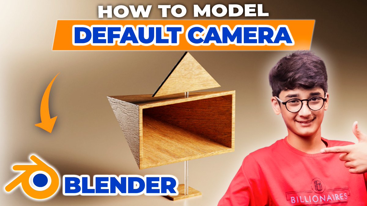 Ahadanimates's tweet image. How To Model Default Camera in Blender? | Blender Basic Tutorial in Hindi/ Urdu
Watch Full Video On Yt Channel
#tutorial #tutorialvideo #blender #blender3d #blenderrender #blendertutorial #blenderbasic #defaultcamera #blenderdefault  #ahadanimates