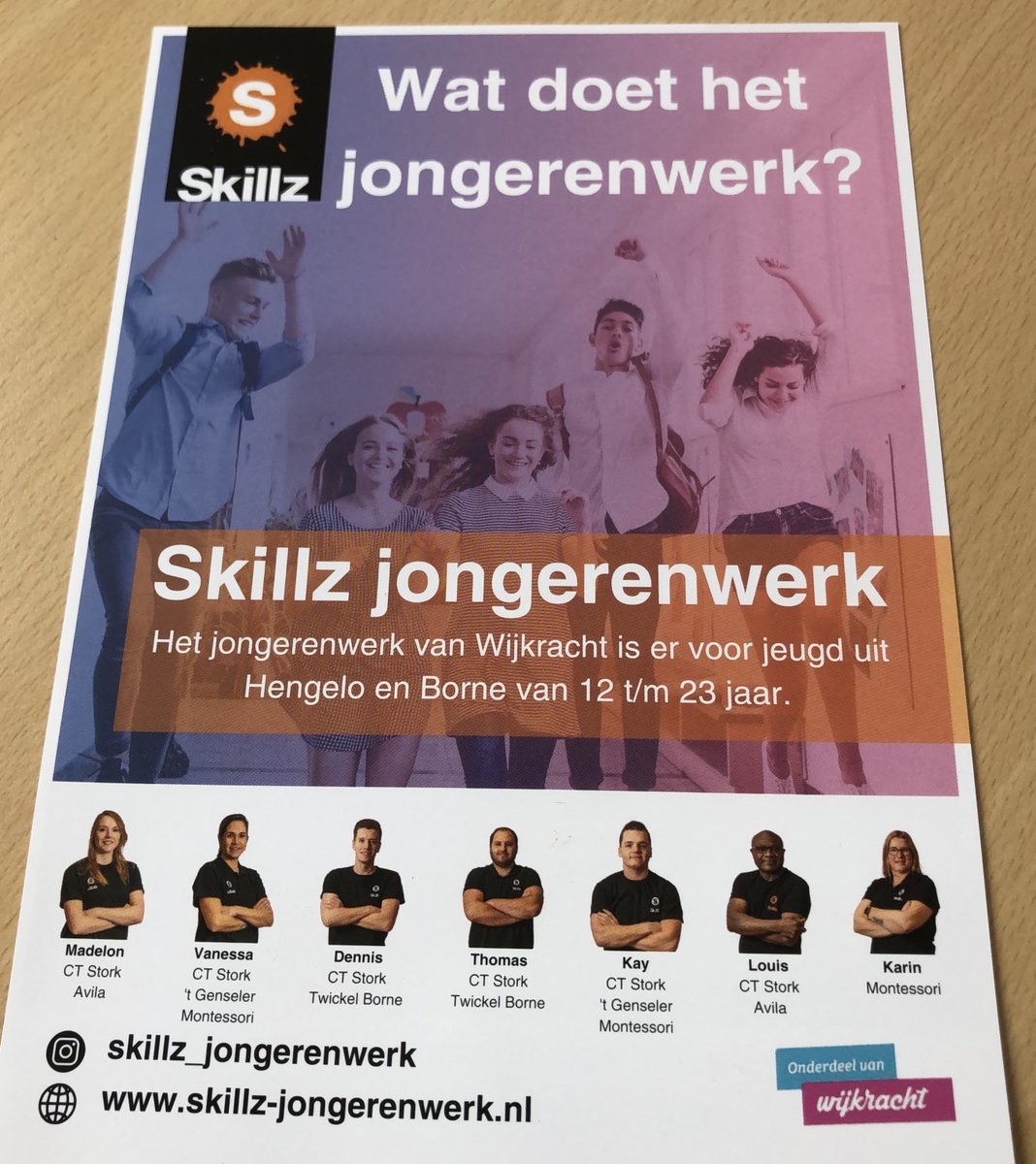 SLINGER ON TOUR
Deze week was ook weer ons eerste teamoverleg, deze keer bij skillz-jongerenwerk.nl/home. Dennis heeft ons vooraf verteld over hun prachtige werk voor jongeren. Dank voor jullie gastvrijheid.
#preventie #jongeren #Skilzz #maatschappelijkbetrokken <a href="/Wijkracht/">Wijkracht</a>
