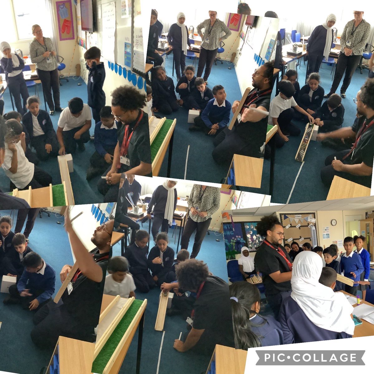 stsilasyear5's tweet photo. Excellent scientific enquiry skills this week as we looked at friction and itβs impact on how far a car travels. #SilasScience https://t.co/vC9cEgWTRR