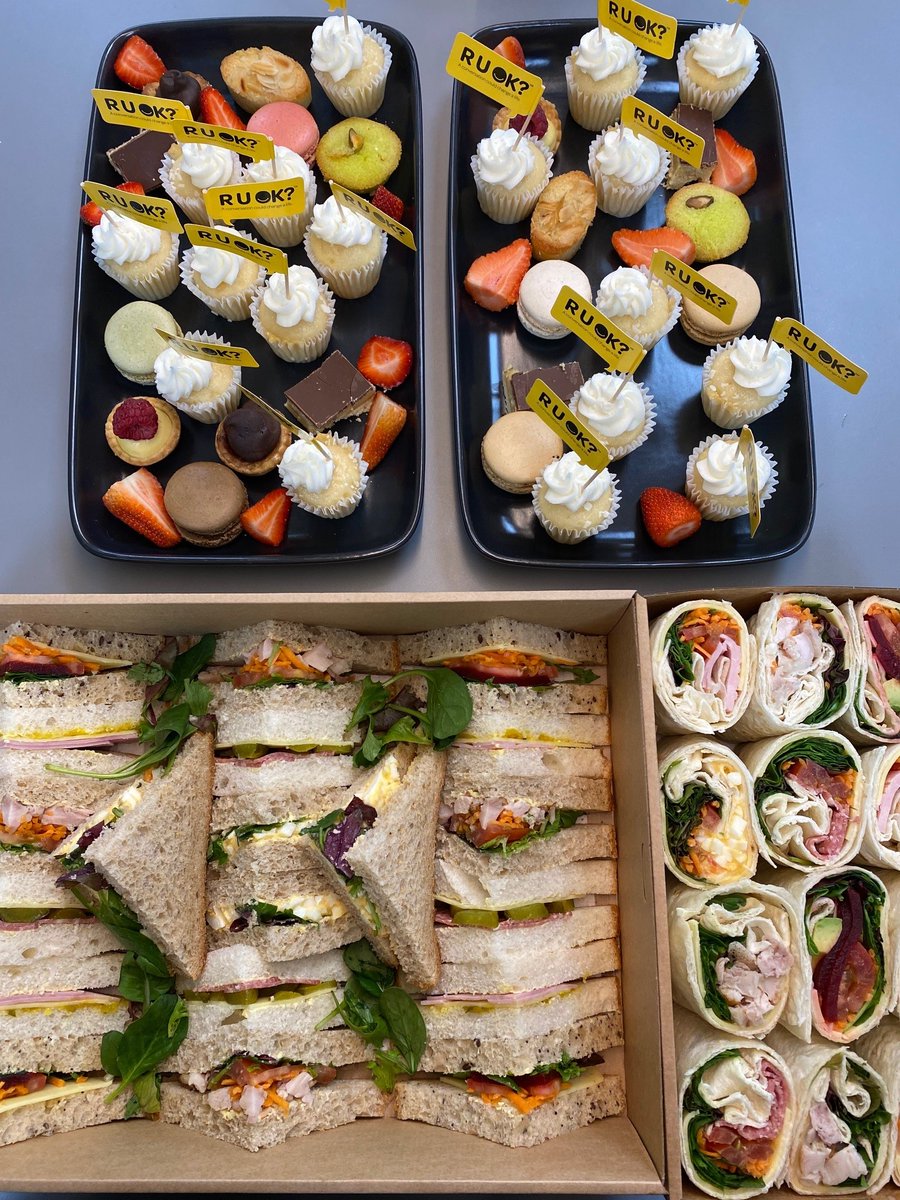 DeltaLithium's tweet photo. Delta came together over morning tea today, taking a moment to check in with each other and chat about the importance of #RUOKDAY

Resources are available on how to start conversations &amp; what action to take when someone is not OK.
https://t.co/kqQ8EuRIDX

@ruokday #RUOKDay2023 https://t.co/EsN7TxAiK5
