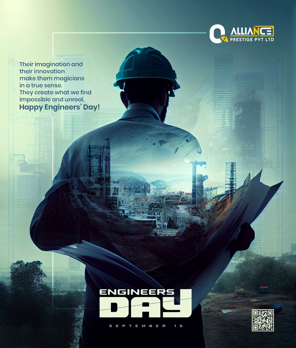 AlliancePrestig's tweet photo. 𝐇𝐚𝐩𝐩𝐲 𝐄𝐧𝐠𝐢𝐧𝐞𝐞𝐫'𝐬 𝐃𝐚𝐲!
.
#engineers #engineersday #india #alliancegroup #allianceprestige #alliance https://t.co/2s3AaGwC8H