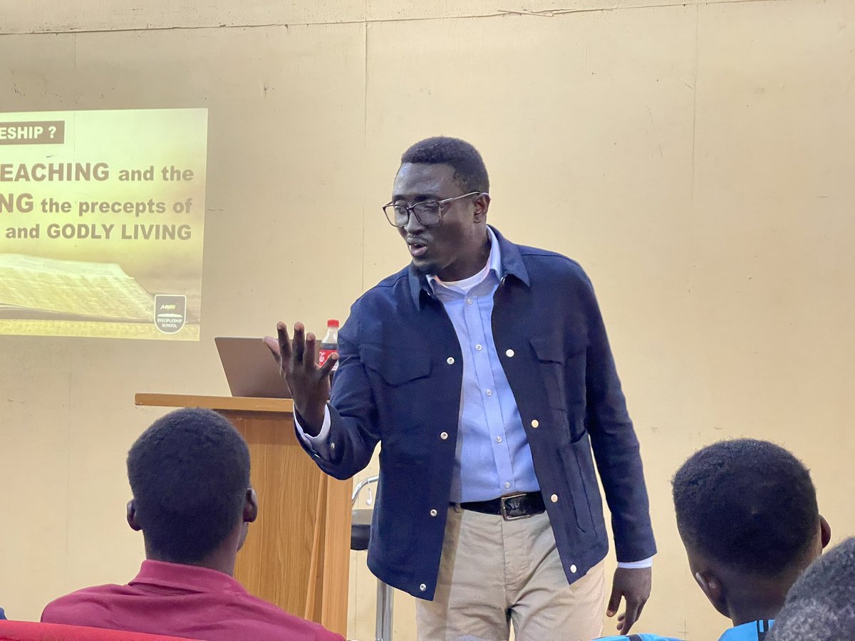 TOLUccI's tweet photo. “Working for God is not sufficient but that God works through us.”

FlagOff - COHORT1

#MASSDiscipleshipSchool is that Adullam ecosystem where Generals are built in caves - Insightful, Transformative and Re-orientative sessions.

 #MASSMovement #KingsandPriests #RevivalAgents https://t.co/ZPZjy2mbmC