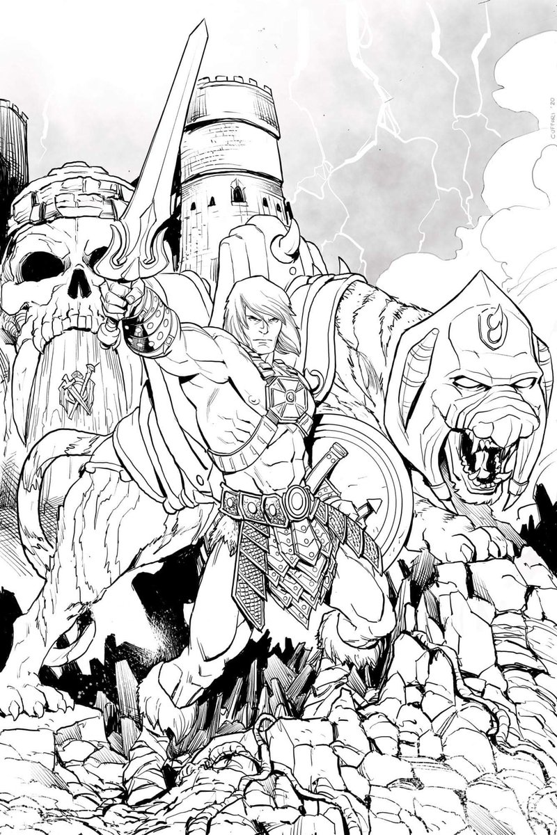 SalvoCuffari's tweet photo. I haven't been drawing He-man for about 13 years. A long period.
Very long.
A lot of water has passed under the bridges and in the meantime I have become a professional comicbook artist.
But who knows why I never went back to draw the hero of my childhood.

#comicartist #drawing https://t.co/C2WXICNc9e
