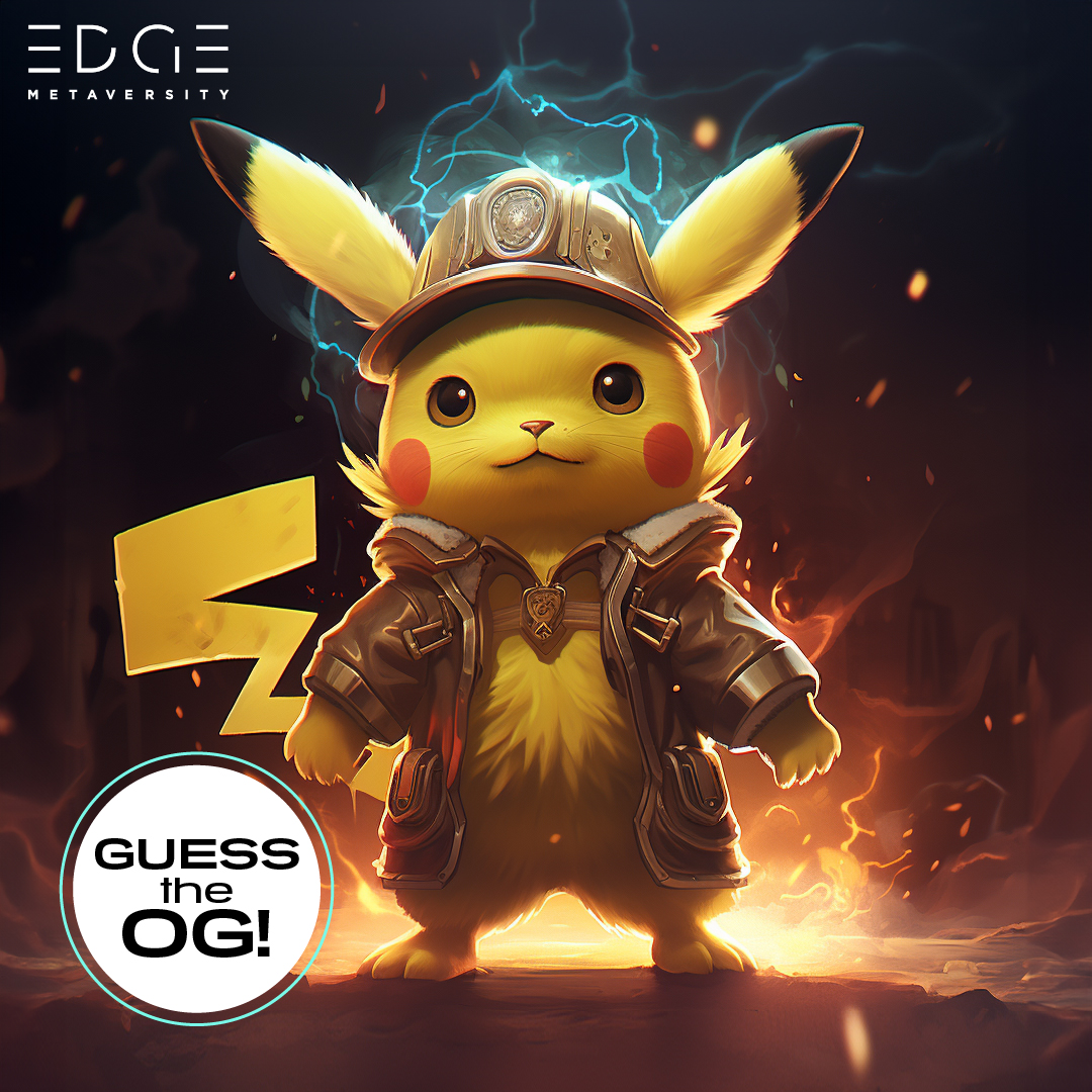 EdgeMetaversity's tweet image. Does your brain work faster than Chacha? Can you shock us with all the right answers? You don't need a book to look for answers. Guess the OGs in this post and give us a reason to go Yabba Dabba Doo

#EDGEMetaversity #Edge #OG #DigitalArt #Creative #CartoonNetwork #Cartoon