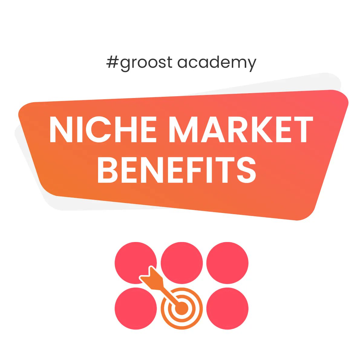 groostdigital's tweet photo. Why Niche Market? -- 1.) Understanding Your Customers:  2.) Sending a Clear Message 3.)Competitive Advantage. Specializing in a niche makes your business an expert, standing out from broader-target competitors. #ecommercebusiness #nichemarket #TargetedMarketing #EcommerceNiche https://t.co/tiAUpkxxT9