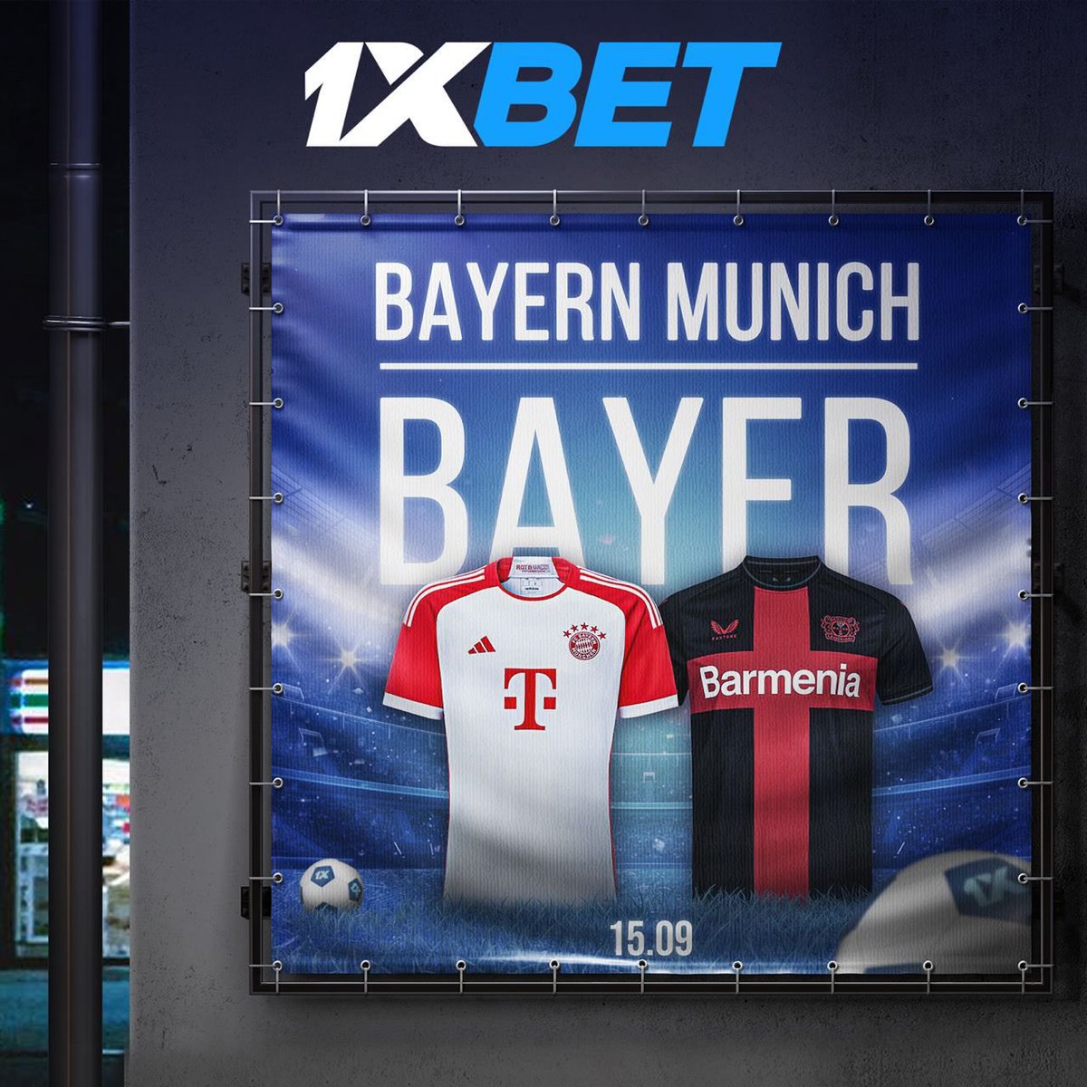 🇩🇪💥Championship record holder Bayern take on Bayer Leverkusen

Make your prediction and add intrigue to the match with 1xBet!

Using the link ➡️ bit.ly/447KINS and promo code: FRANKCUTEX for bonus on your win ⚽️🔥