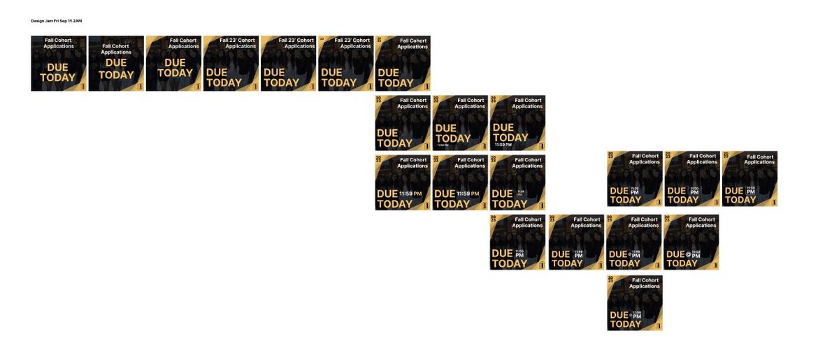 dev_kunjadia's tweet image. This is super interesting. @shrey150 and I decided to use an iterative tree model to design our social media posts today. It is supper cool to branch and build off ideas like this. We ended up developing a sweet new design template.

#itstimetobuild