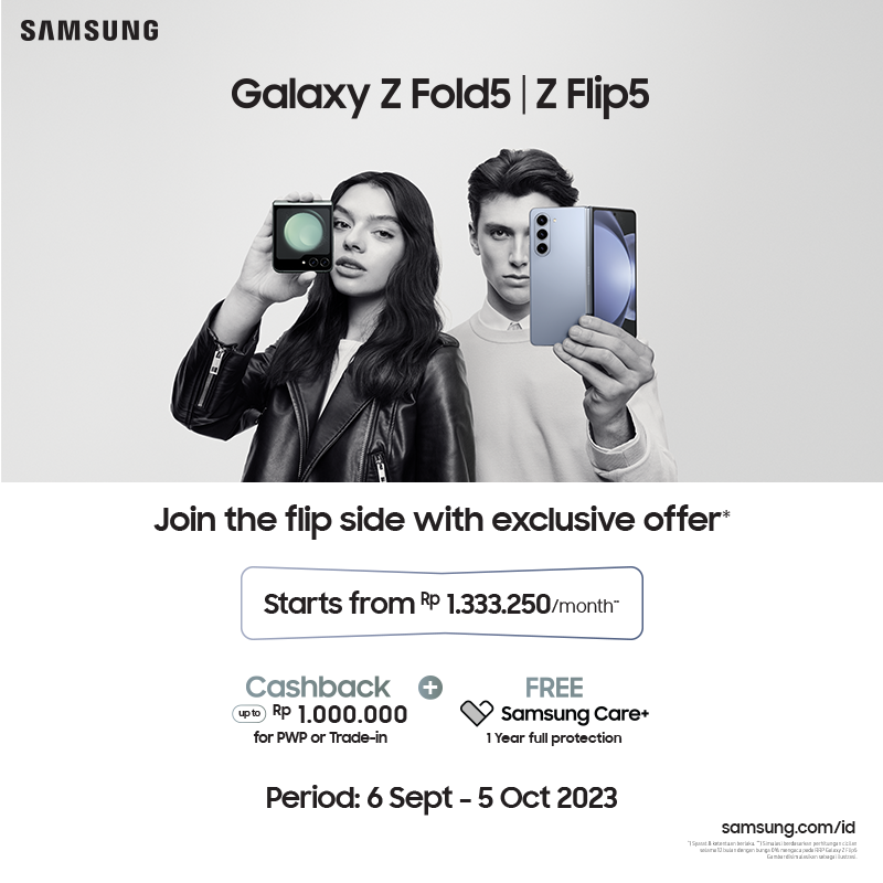 samsungID's tweet photo. Bigger things are ready to be explored on the Flip side