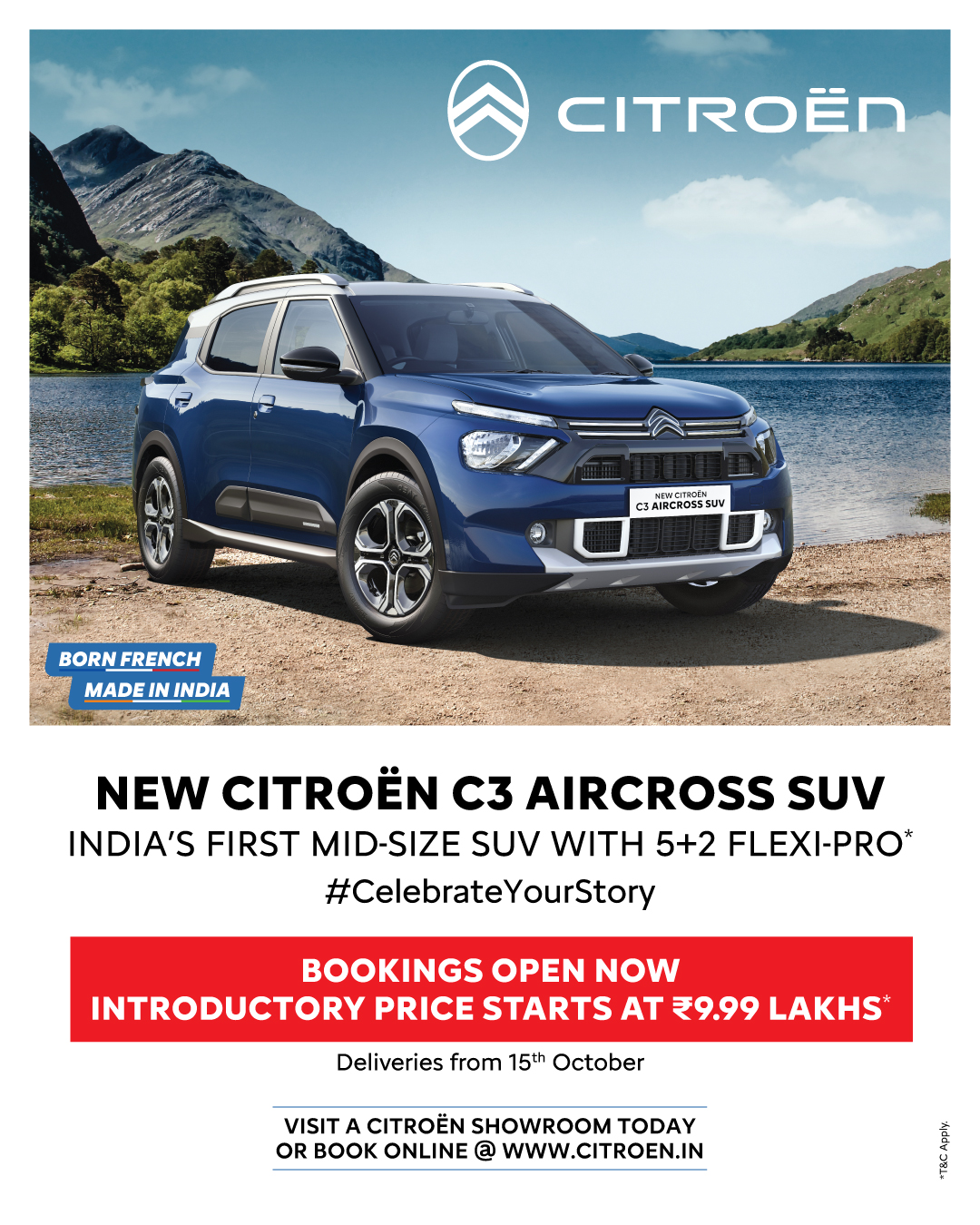 New Citroen C3 (2023) Price and Specs