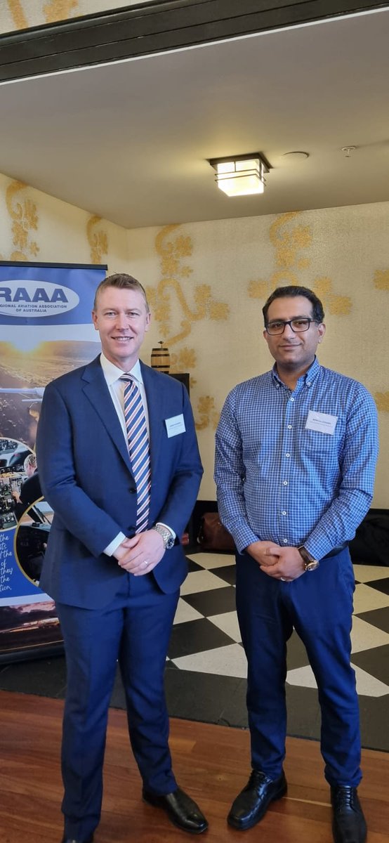Yesterday, we were at the Regional Aviation Association of Australia’s Regional Roadshow in #canberra!

Our Industry Engagement Manager, Mori Hajizadeh, attended the event.

A big thank you to Steven Campbell and Natalie Gane for organising this  event.