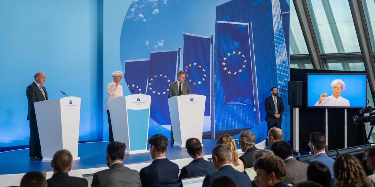 Transcript with Q&amp;A of yesterday’s monetary policy press conference ecb.europa.eu/press/presscon…