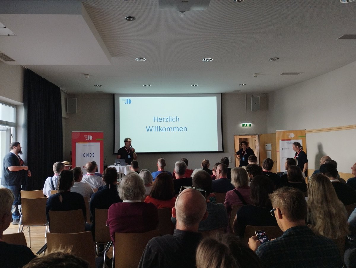 Joomladay DACH 2023 in Salzburg, Austria just started. #joomla #jd23dach #jd23de