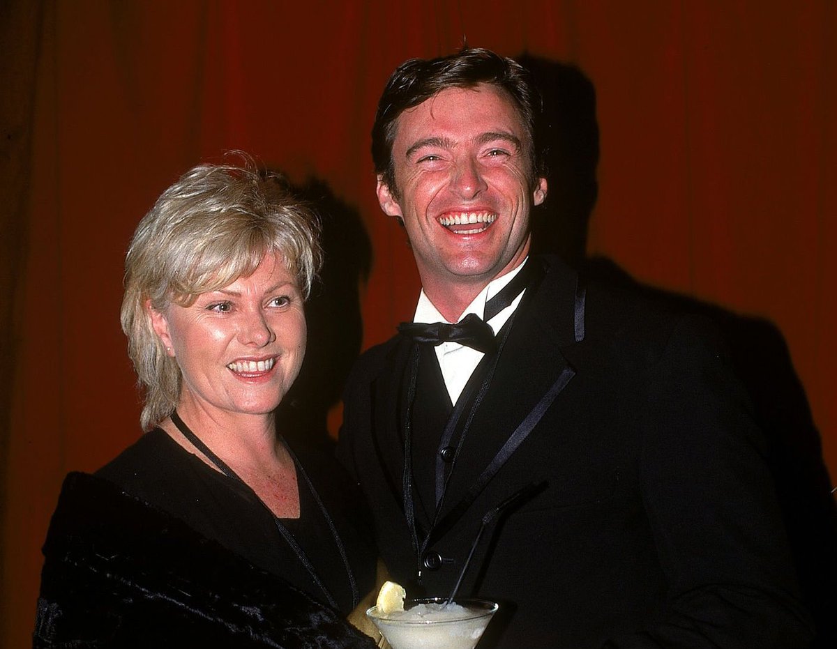 Happy Friday!! 😄 On this day in 1999 Hugh and Deb attended the Club Sinatra Presentation held at the Showtime Encore in Sydney, Australia 📸: Patrick Riviere #HughJackman #DeborraLeeFurness #FBF #FlashbackFriday