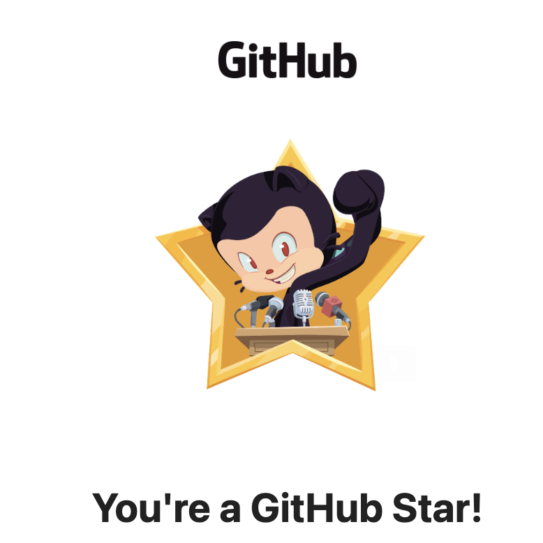 Balastrong's tweet image. A shiny announcement: I’ve been officially awarded as a @github Star! ⭐️
Thank you to everyone who is being part of this journey!
Today more than ever I’m so energised to keep pursuing my goal of inspiring people and introducing them to the Open Source world
Thank you ❤️