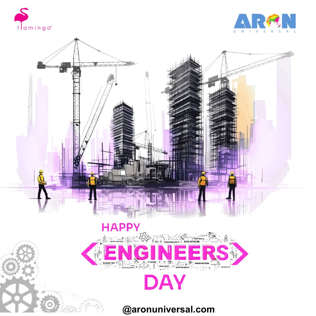 Behind every stunning structure, there's a team of engineers turning visions into reality. Proud to celebrate engineers Day with them

#engineersday #happyengineersday #happyengineersday2023 #sirvisvesvaraya #engineers #15thsep #EngineersDay #aronuniversal #aron
