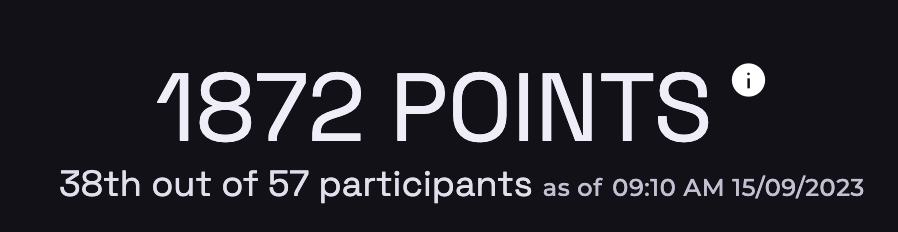 Have you joined the <a href="/chll_gg/">chllgg</a> token hunt already? I am 38th :-) 

More info here: hunt.chll.gg

#WASD #EngineersDay #BackForMore #Airdrop