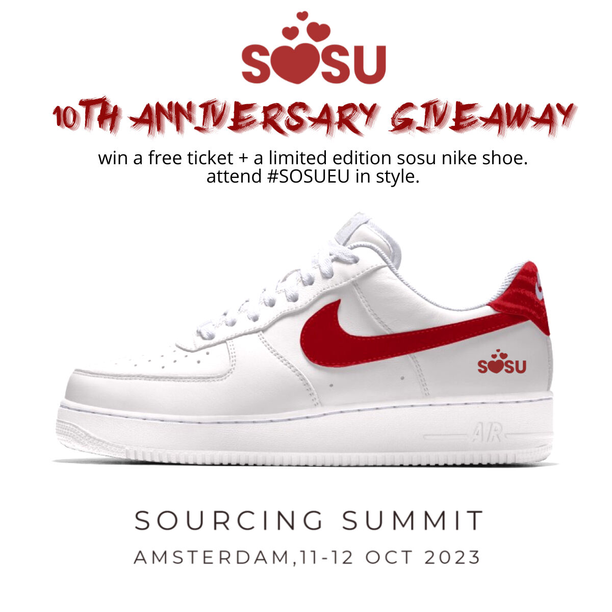 this limited edition #SOSU shoe can be yours. Enter the giveaway here hi.switchy.io/GREI