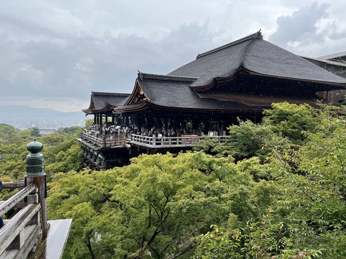 PeterMoruzzi's tweet photo. Kiyomizu-dera Temple, Kyoto https://t.co/i8HcwZHRgH