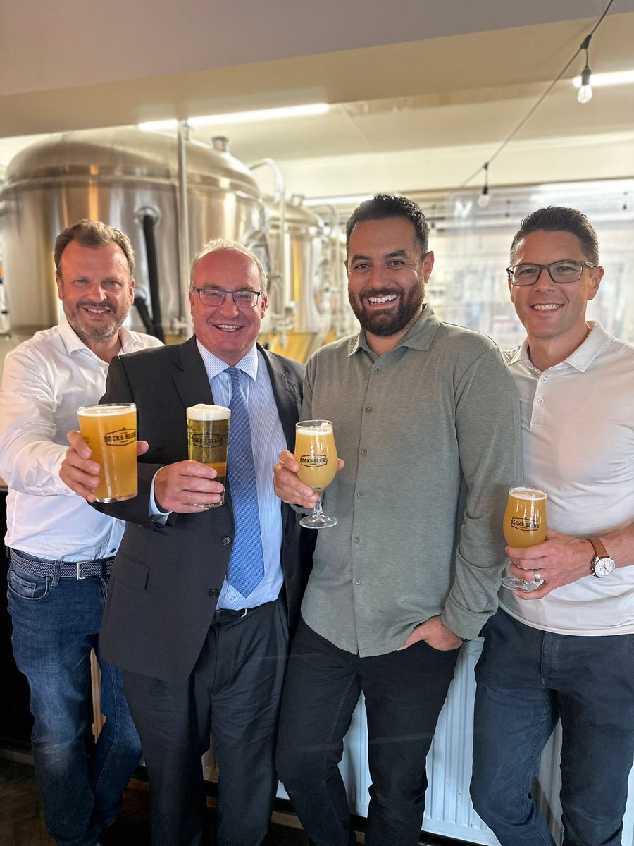 Docks Beers (@docksbeers) on Twitter photo We're really pleased to announce that Docks Beers and Docks Academy have secured a significant investment from two prominent local accountants.
David Everatt and Kevin Hopper, who are partners at Forrester Boyd Chartered Accountants - one of the largest independent chartered We're really pleased to announce that Docks Beers and Docks Academy have secured a significant investment from two prominent local accountants.
David Everatt and Kevin Hopper, who are partners at Forrester Boyd Chartered Accountants - one of the largest independent chartered