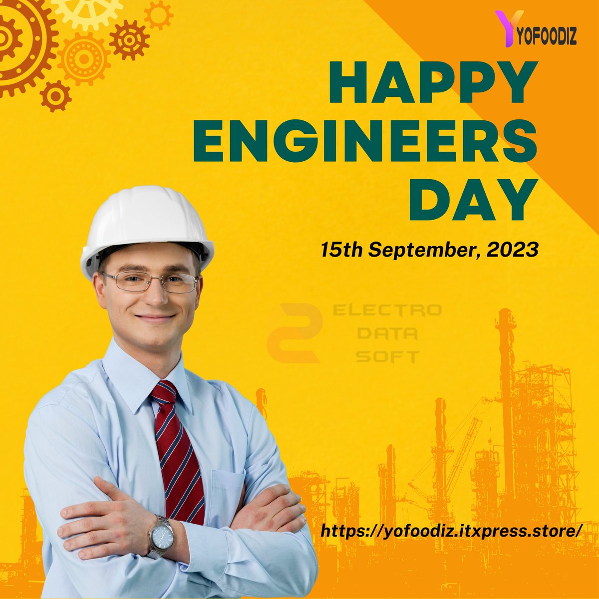 Yofoodiz's tweet photo. Engineer's Day: where logic meets imagination, and dreams meet reality. Cheers to the engineer's spirit!

#happyengineersday #electrodatasoft #yofoodiz https://t.co/5kAtF7SlBf