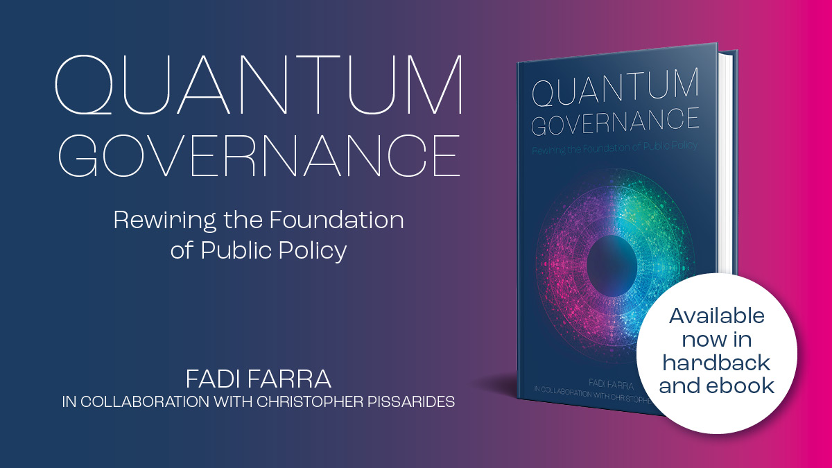 📢Quantum Governance is available as hardback and eBook now!
Order the book here: amazon.com/Quantum-Govern… 

 #Quantumgovernance #PublicPolicy #innovation #policymakers #government #publishing #leadership #community #individuals #wellbeing
