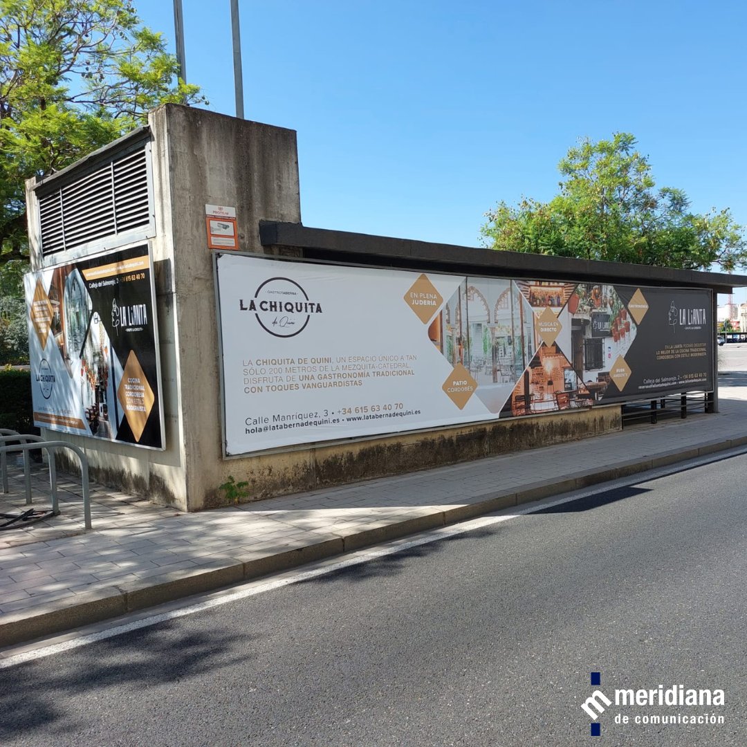 Meridianacom's tweet photo. 🚚✨ La Chiquita de Quini ha confiado en nosotros y en nuestro soporte estrella, los casetones del Vial Norte, para llevar su mensaje a lo más alto. 

¡Estamos emocionados por trabajar juntos y lograr impacto en cada paso! https://t.co/VwGRJJ4xk7