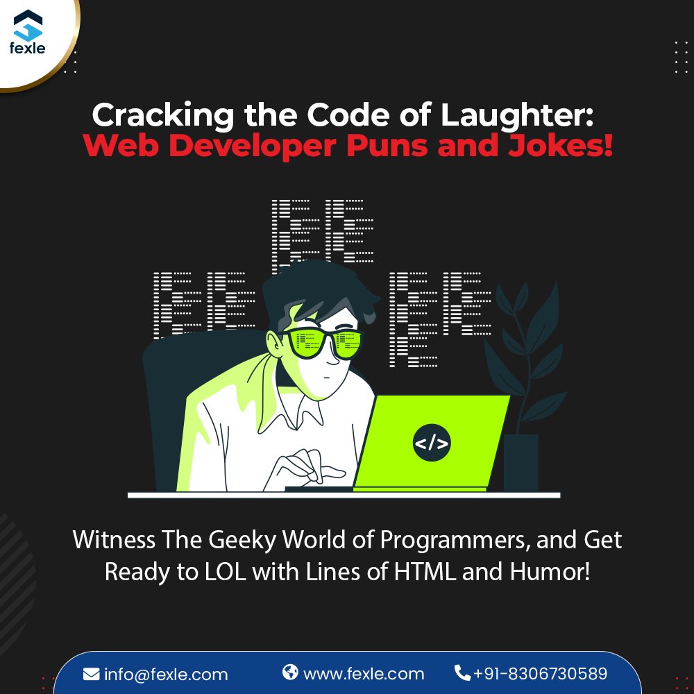 fexle_services's tweet image. Web developers, we're scripting our way into the weekend with some HTMLarious vibes! As the week's code compiles into the past, we're set to enjoy some well-deserved weekend relaxation. 🚀🎉
#WebDevWeekend #CodeCrush #WeekendVibes"