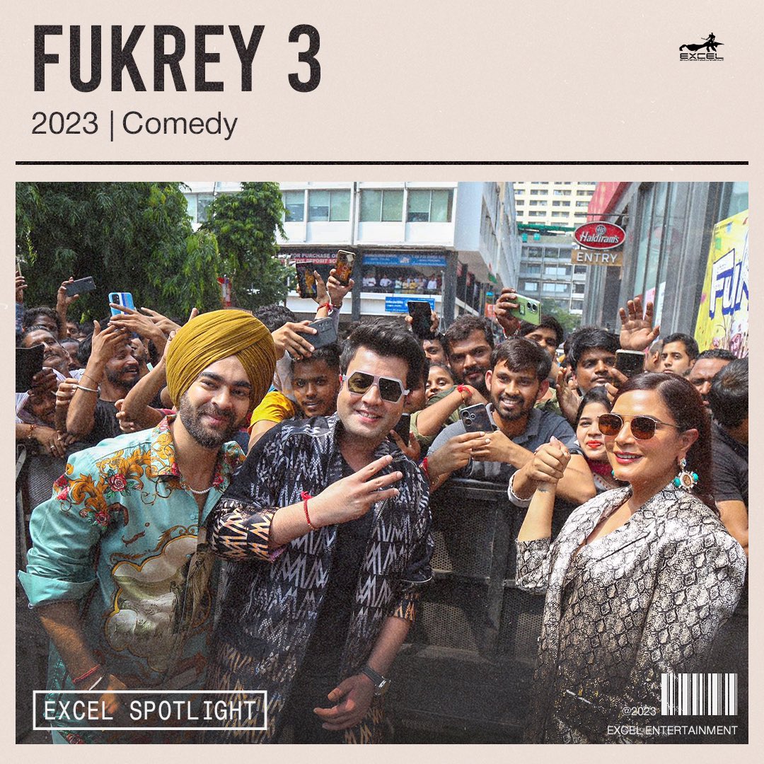 excelmovies's tweet photo. #Fukras spotted in Dilli #Fukrey3
@PulkitSamrat @varunsharma90 @OyeManjot @TripathiiPankaj @RichaChadha @MrigLamba @ritesh_sid @FarOutAkhtar @vipulhappy #AmalenduChaudhary @j10Kassim @vishalrr @chouhanmanoj82 @AAFilmsIndia @ZeeMusicCompany https://t.co/homqPXQhht