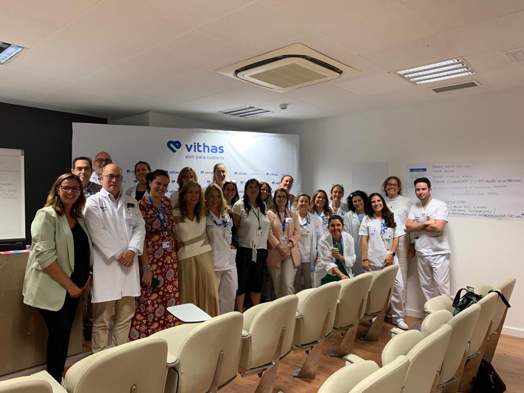 Hemos empezado este mes de septiembre con mucha intensidad, ilusión y reencuentros.

Ayer fue el turno del nuevo programa formativo sobre estilo de #liderazgo de <a href="/Vithas/">Vithas Hospitales</a>.

¡Muchas gracias a todo el equipo por la participación y compromiso!