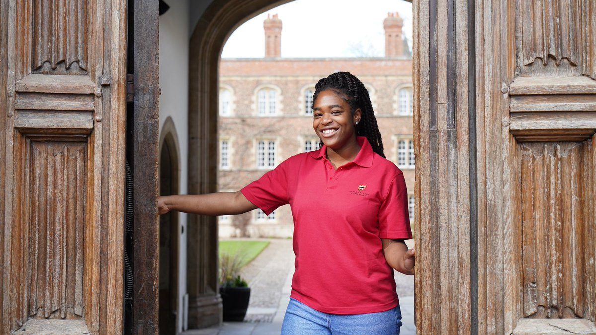 JesusCollegeCam's tweet photo. We're open today for prospective undergraduates. No need to book, just visit us in Jesus Lane, 9.30am-4.30pm. Our friendly admissions team and student ambassadors will be here to greet you and show you around.
#CambridgeOpenDays #ApplyingtoCambridge #JesusCollegeCambridge https://t.co/DjyOh9wPt4