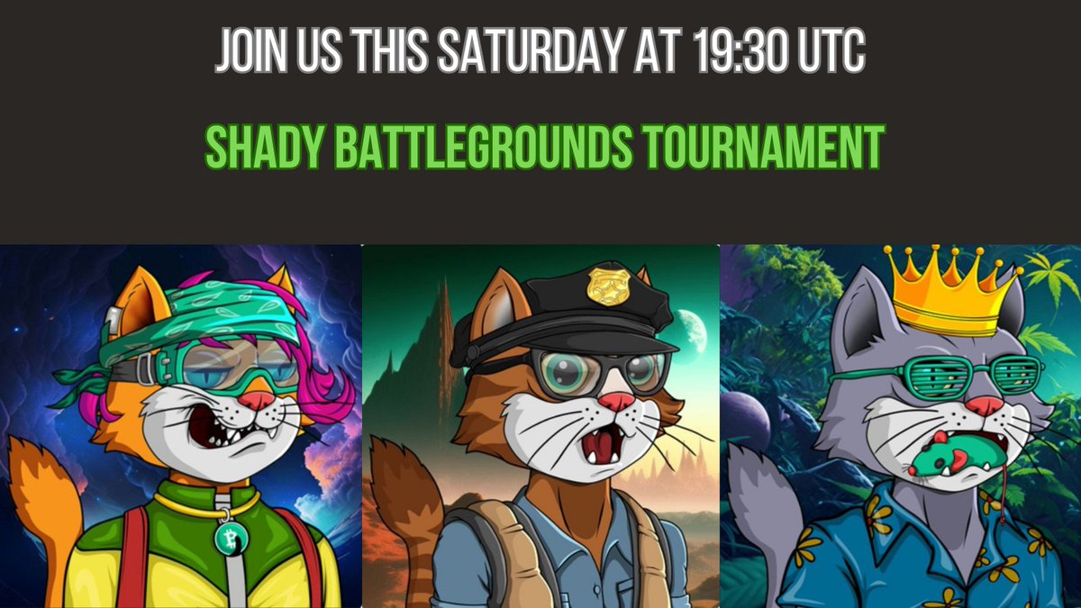 🚀Gaming extravaganza like no other!🚀

This Saturday at 19:30 UTC, witness raw skill and strategy, live on Telegram!

Be a part of the legend! Seize your chance to walk away as a hero with one of the 3 <a href="/BitCatsHeroes/">BitCats Heroes Club</a> NFTs in your digital trophy case.

#GamingTournament #NFTs