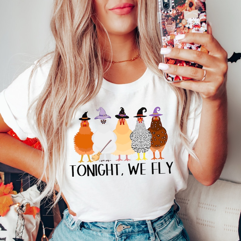 PestudoStar's tweet photo. Halloween shirt for Chiken Mom, buy more, save up to 30%! Order here: https://t.co/z2fIClBU3q https://t.co/MrhPSBolWY