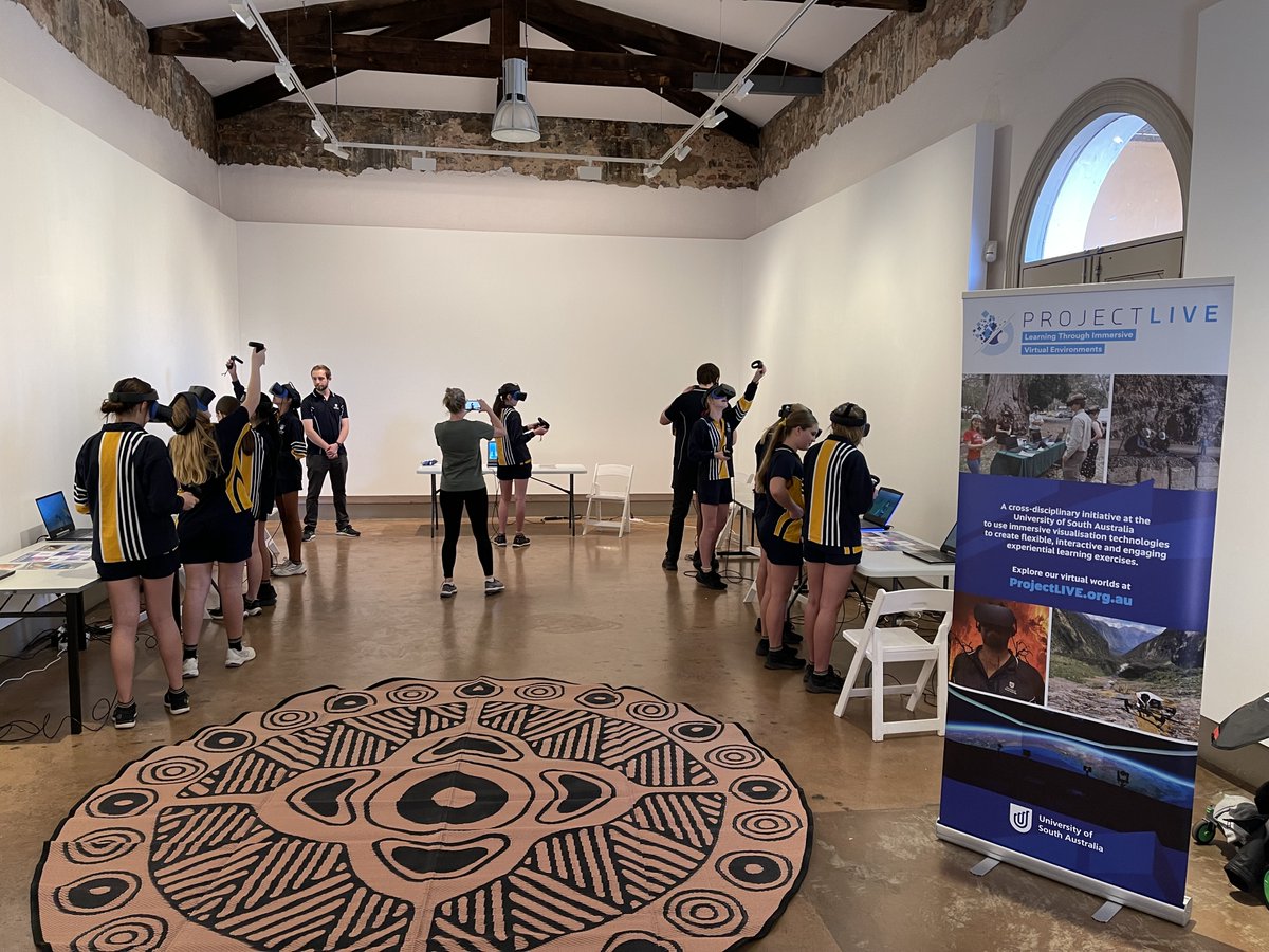 See you tomorrow #PortAugusta! 10 am till 1 pm at Yarta Purtli Art Gallery for a #VR experience like no other. Immerse yourself in the story of life that began in the #FlindersRanges, and meet @DinosDownUnder to share in the fun!