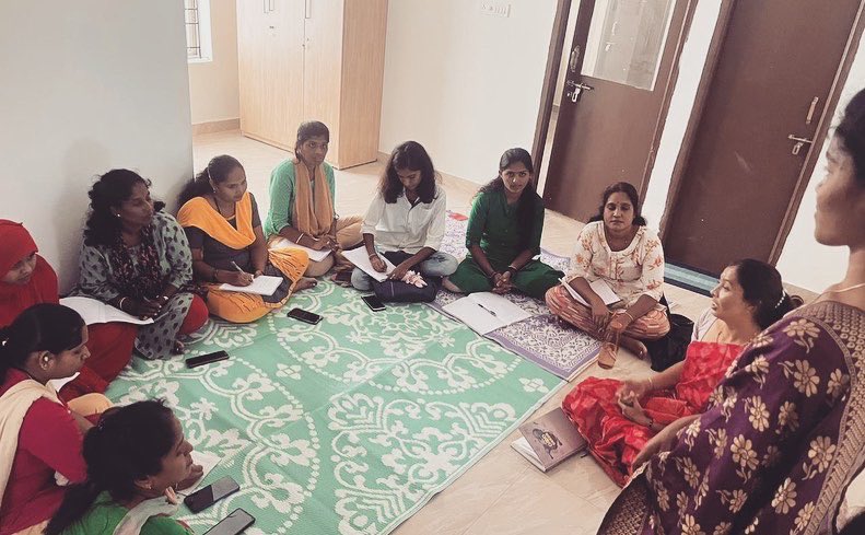 FMCHIndia's tweet photo. Our Direct Intervention Project has started in #Bengaluru, and we’ve welcomed 10 field officers from Konanakunte, Gottigere &amp; Kengeri to our team! After an intensive 3-day training, they have started community mapping at over 65 Anganwadis. Great work @MJesmina Suman &amp; @Konghay1! https://t.co/cz0uVrEwcJ