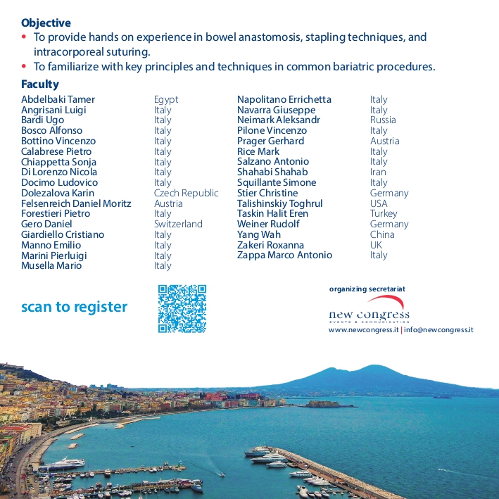 Endorsed course: 
BECOME A BARIATRIC AND METABOLIC SURGEON
Animal Lab for Young Surgeons
22-23 February 2024
A.O.R.N Cardarelli, Naples, Italy

Register here: newcongress.it/it/become-a-ba…

Download flyer: ifso.com/pdf/become-a-s…