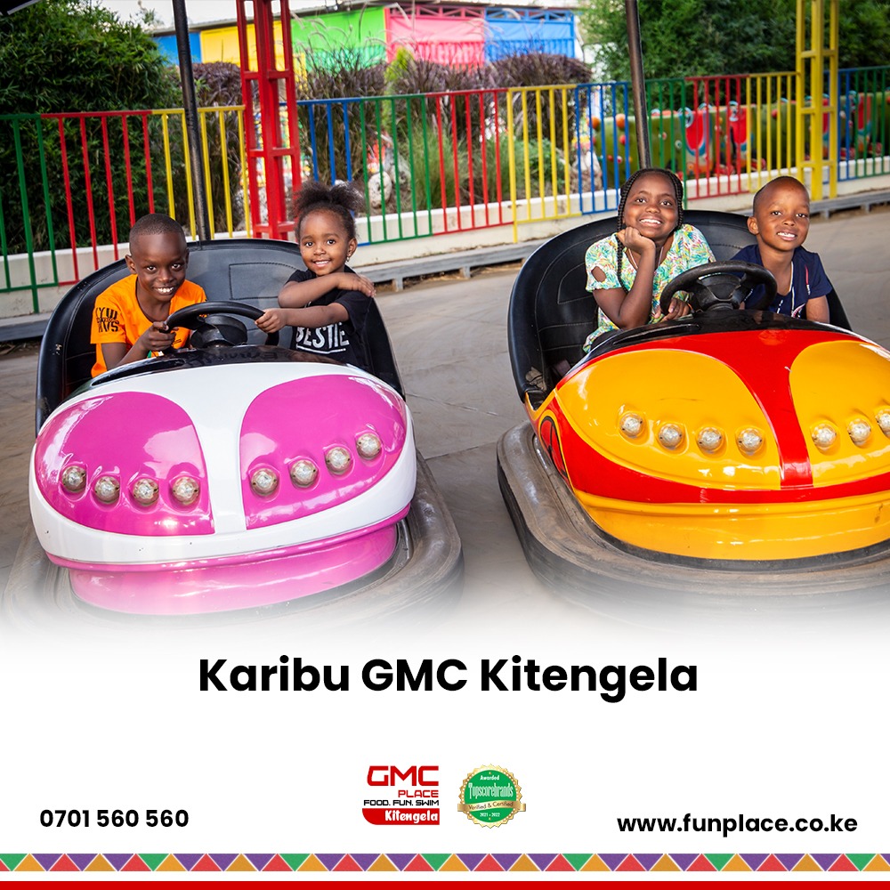 Plan a marvelous family trip at the budget you are looking without missing the fun at @gmc_fun! #KaribuGMCKitengela