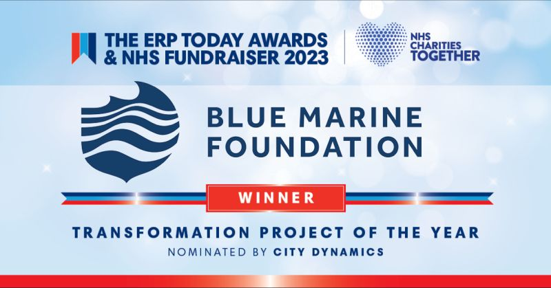 City_Dynamics's tweet photo. We're delighted that our client @Bluemarinef has won ERP Transformation Project of the Year from @erp_today!🥇

Blue Marine's mission to restore the oceans is a  vital one for us all, we're honoured to be their Business Central implementation and support partner.

#msdyn365bc https://t.co/BcKFhBRMQQ