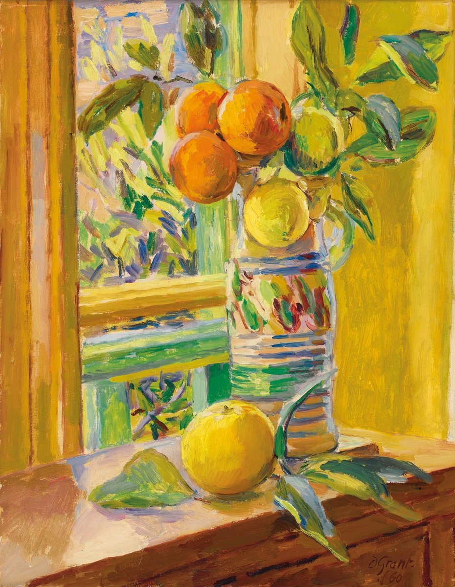 Still Life with Oranges and Lemons 1960 #DuncanGrant