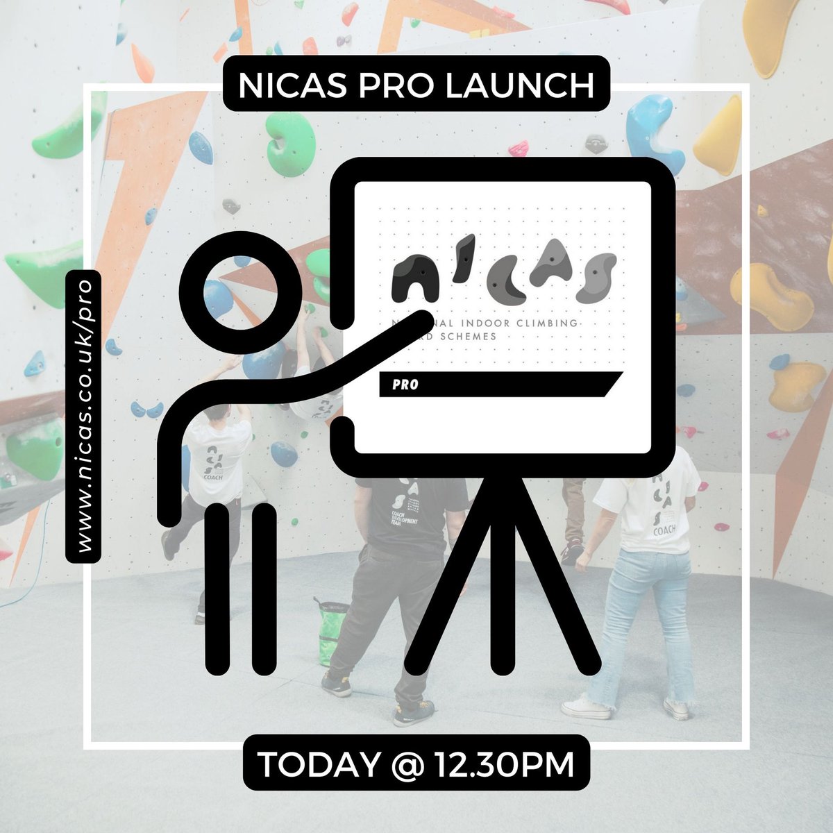 NICASclimbing's tweet photo. 🚀 𝗡𝗜𝗖𝗔𝗦 𝗣𝗿𝗼 𝗟𝗮𝘂𝗻𝗰𝗵 - 𝗧𝗼𝗱𝗮𝘆 𝗮𝘁 𝟭𝟮.𝟯𝟬𝗽𝗺 🗓️ 
Don't miss our talk at 12.30pm in the Partners&amp; Room at the ABC Conference! We'll be launching NICAS Pro: a digital resources platform to  support our centres in delivering quality coaching 🤩
#ABCConference https://t.co/9KK9d3PUm1