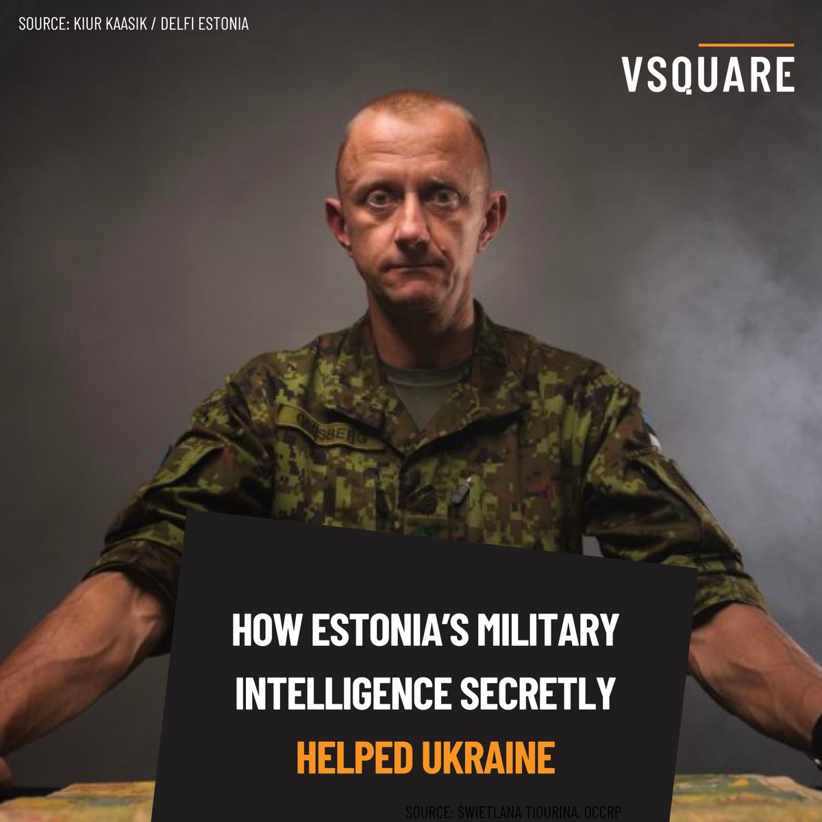 🗣️Chief of Estonian military intelligence Margo Grosberg retires and talks about struggles and surprises of war in Ukraine in rare interview with @holger_r and @EeroEpner @DelfiEE. English version available on VSquare: vsquare.org/how-estonias-m…