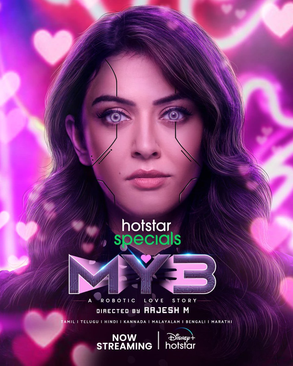 The binge-watching weekend is here! Stream #MY3, the ultimate romantic comedy, on #DisneyPlusHotstar 😊

#AroboticLoveStory #MY3OnHotstar

Watch Now hotstar.com/in/tv/my3/1260…

<a href="/rajeshmdirector/">Rajesh M</a> <a href="/Trendloud/">Trend Loud</a> <a href="/kaiyavecha/">Raja</a> <a href="/themugenrao/">Mugen Rao</a> <a href="/ihansika/">Hansika</a> <a href="/imKBRshanthnu/">Shanthnu</a>
 <a href="/jananihere/">Janani</a>
