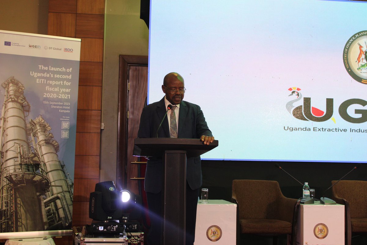 Uganda EITI (@ugandaeiti) on Twitter photo The EITI Champion, Minister of State for Mineral Development Hon. Peter Lokeris in his speech noted the need for stakeholders working together so as to harness the potential of the natural resources for the benefit of all Ugandans <a href="/mofpedU/">Ministry of Finance</a> <a href="/MEMD_Uganda/">Ministry of Energy & Mineral Development</a> <a href="/EITIorg/">EITI International</a> <a href="/EUinUG/">EU in Uganda</a> <a href="/graUganda/">Global Rights Alert</a> The EITI Champion, Minister of State for Mineral Development Hon. Peter Lokeris in his speech noted the need for stakeholders working together so as to harness the potential of the natural resources for the benefit of all Ugandans <a href="/mofpedU/">Ministry of Finance</a> <a href="/MEMD_Uganda/">Ministry of Energy & Mineral Development</a> <a href="/EITIorg/">EITI International</a> <a href="/EUinUG/">EU in Uganda</a> <a href="/graUganda/">Global Rights Alert</a>