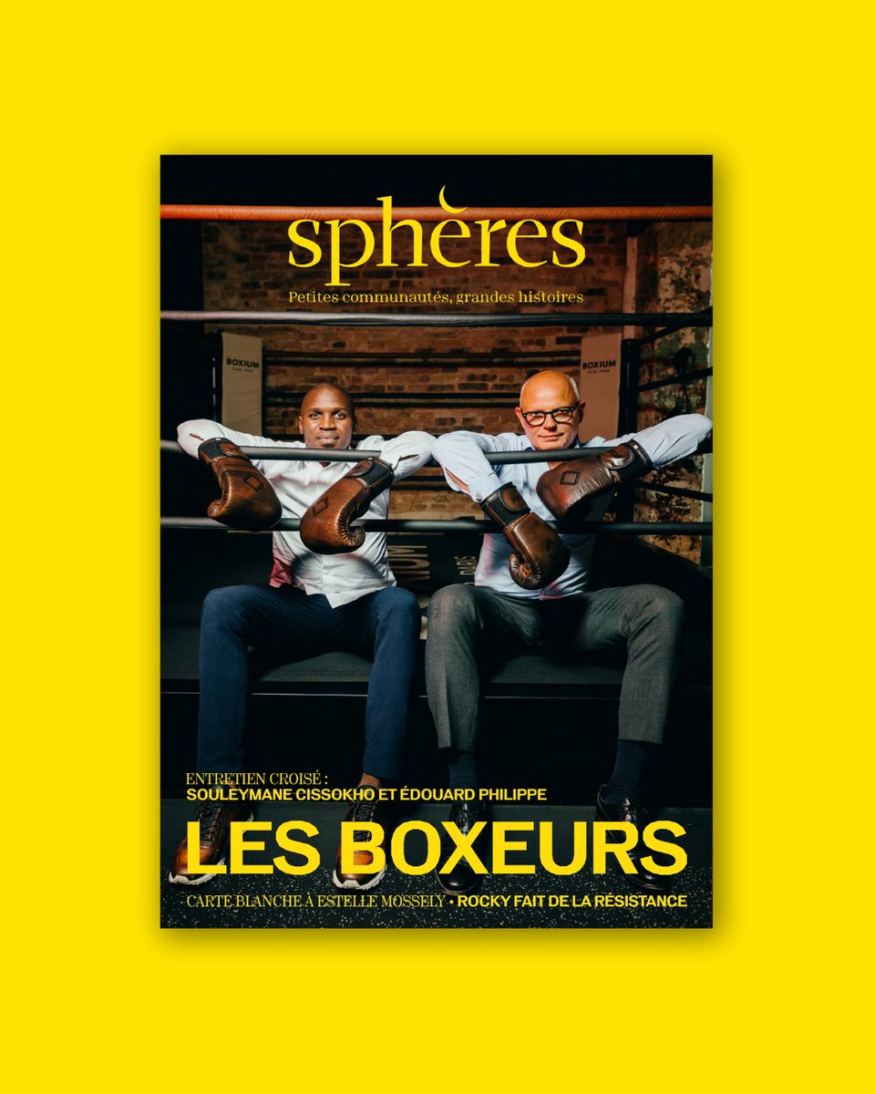 Edouard Philippe fait sa rentrée politique 👔
Pour SPHÈRES, il a mis les gants et affronté (verbalement, heureusement !) le boxeur professionnel Souleymane Cissokho. 
Dialogue exceptionnel où il revient sur son amour pour la boxe et les parallèles avec le monde politique !
