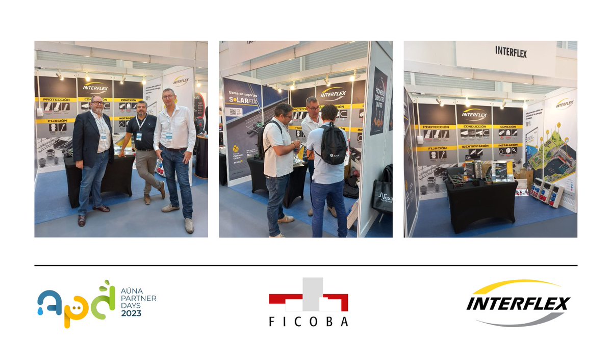 INTERFLEX_SL's tweet photo. 😊¡Estamos muy contentos de la gran acogida que hemos tenido en el APD de San Sebastián! Agradecemos sinceramente a @AunaCCS la gran organización de estas jornadas. Ha sido un placer atenderos y esperamos que disfrutarais de todas las novedades y las💢​news compartidas. https://t.co/SR83lB0jmW
