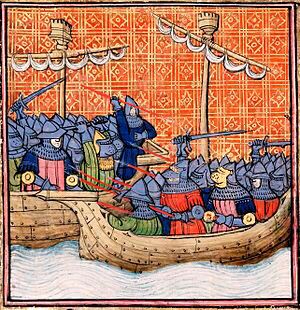 Guille_Nicieza's tweet photo. Tal día como hoy, 15 de septiembre de 1336, la escuadra castellana del almirante Alonso Jofré Tenorio batía a la flota portuguesa en las aguas de Lisboa, infligiéndoles una decisiva derrota. En 1373, Ambrosio Bocanegra volvería derrotar decisivamente a los portugueses en Lisboa. https://t.co/SEdWszazw3