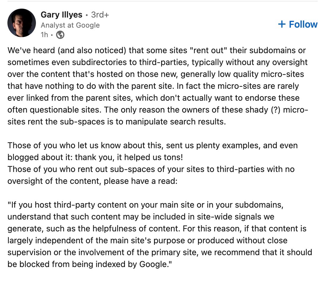 rednishat's tweet image. Oh, there goes parasite SEO! 🤪🤪🤪 #GoogleHelpfulContentUpdate