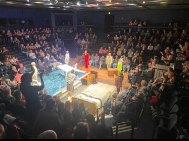 SHughesCasting's tweet photo. A very happy visit to Scarborough to see Constant Companions @thesjt - congratulations to a marvellous cast in this extremely prescient and emotional play, and so lovely to see you all ❤️❤️@Ayckbourn https://t.co/GoDfXu1Wzs
