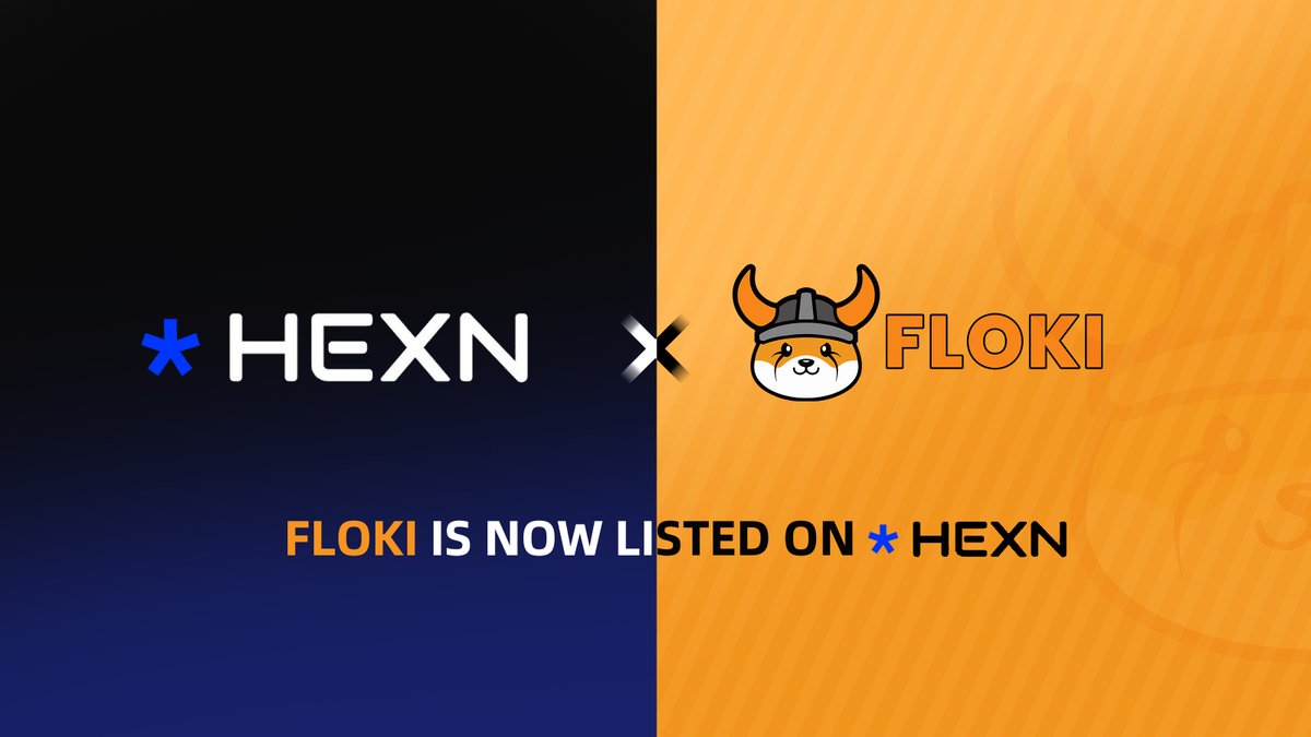 $Floki just got listed on the <a href="/hexn_io/">Hexn.io</a> exchange!

HEXN is a crypto trading and lending platform that's on a mission to bring #crypto closer to the people.

The listing offers potential advantages for Floki holders, such as passive income, weekly payouts, and scheduled purchases.