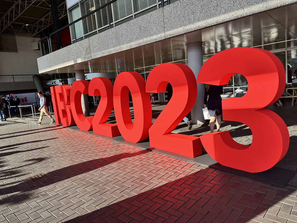 TinaPartners's tweet photo. Well.. here we go! Excited to listen and learn here @IBCShow. A wee bit out of my element but thrilled to apply learnings for future development and partnership opportunities. The future is here. #IBC2023 #CX #UX https://t.co/YU7s7rmfNy