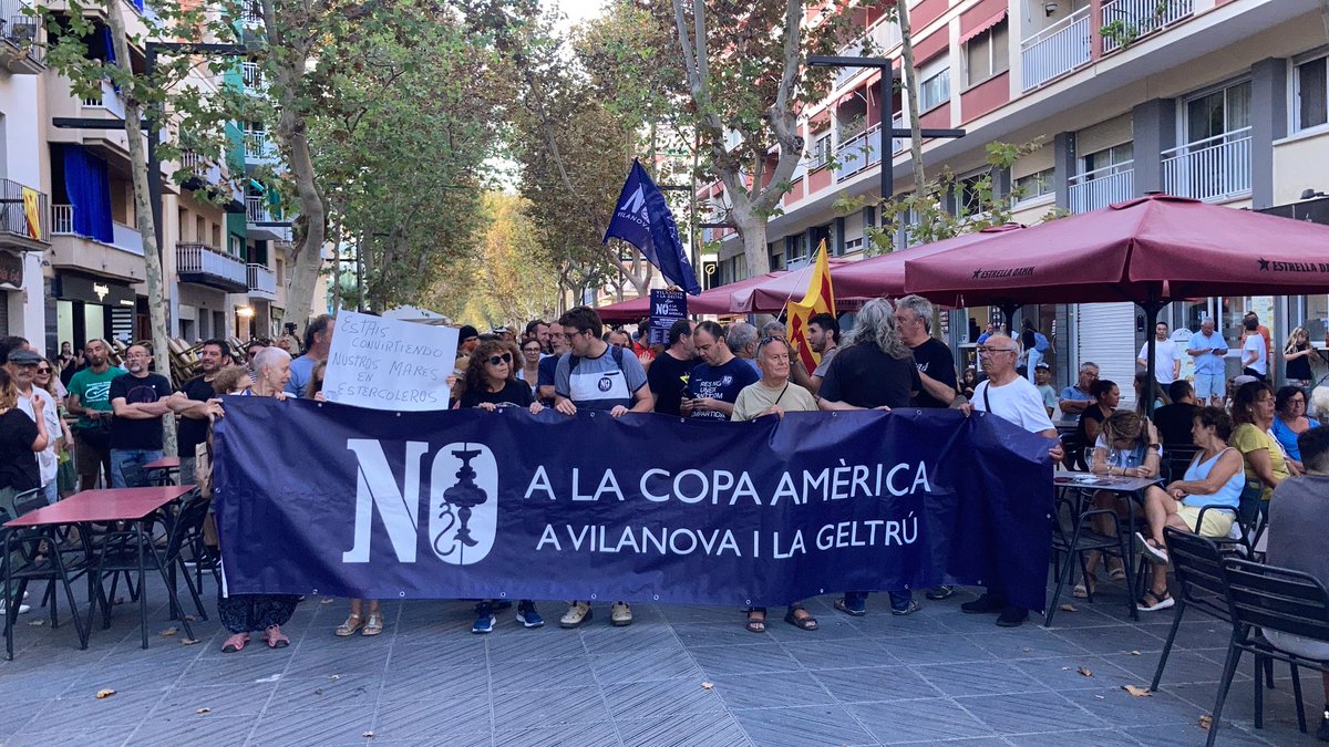 🐋 Organització i lluita!! #NoCopaAmèrica #NoCopaAMèricaVNG #VNG #ElBatecDelMar #AC37 #Vilanova @americascup @ajuntamentvng @nocopavng @bcnetaNOCOPAM #StopCopaAmèrica @elmonarac1